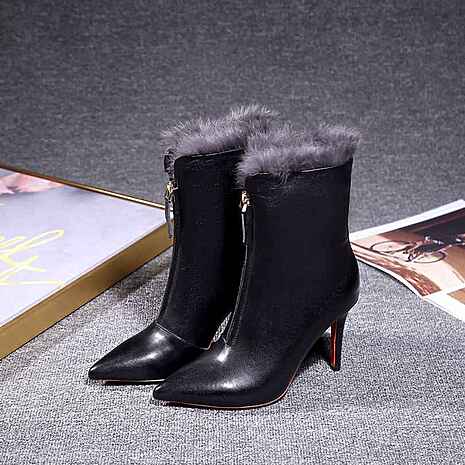 Christian Louboutin 9cm High-heeled Boots for women #543385