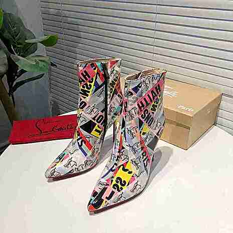 Christian Louboutin 10cm High-heeled Boots for women #543387 replica