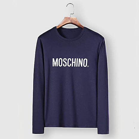 Moschino Long-sleeved T-shirts for Men #543818 replica