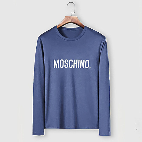 Moschino Long-sleeved T-shirts for Men #543819 replica