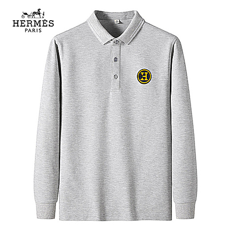 HERMES Long-Sleeved T-shirts for MEN #544111 replica