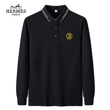 HERMES Long-Sleeved T-shirts for MEN #544113 replica