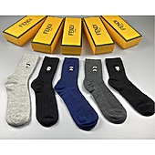 US$20.00 FENDI Socks 5pcs sets #542377