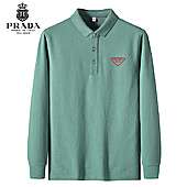 US$33.00 Prada Long-sleeved T-shirts for Men #543627