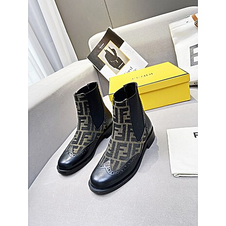 Fendi shoes for Fendi Boot for women #546847 replica