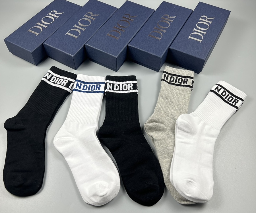 Dior Socks 5pcs sets #547536 replica