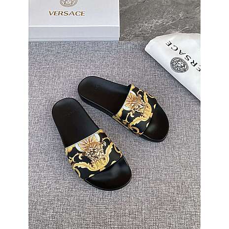 Versace shoes for versace Slippers for men #548471 replica
