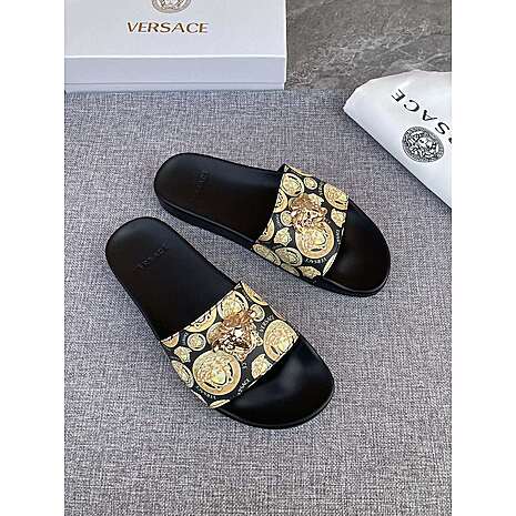 Versace shoes for versace Slippers for men #548473 replica
