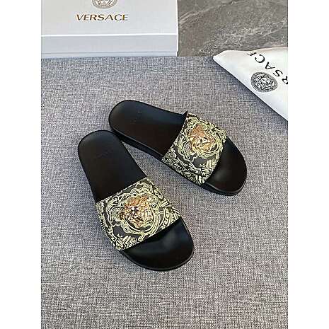 Versace shoes for versace Slippers for men #548477 replica