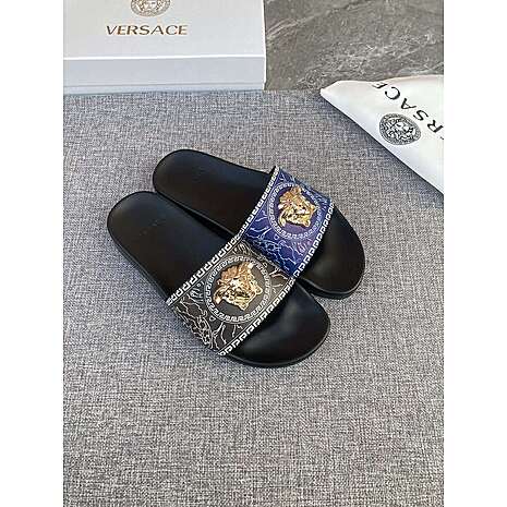 Versace shoes for versace Slippers for men #548480 replica