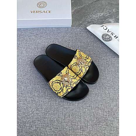 Versace shoes for versace Slippers for men #548483 replica