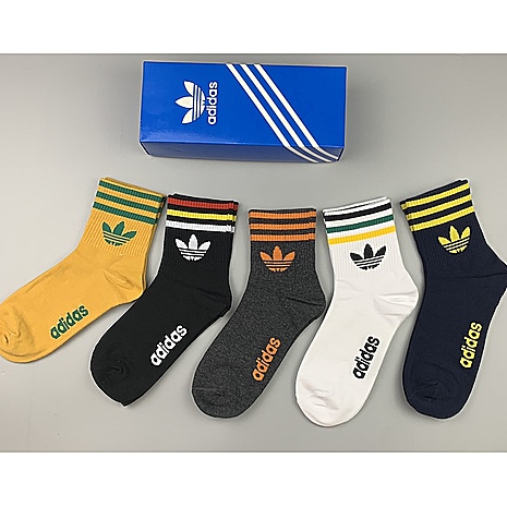 Adidas Socks 5pcs sets #549228 replica