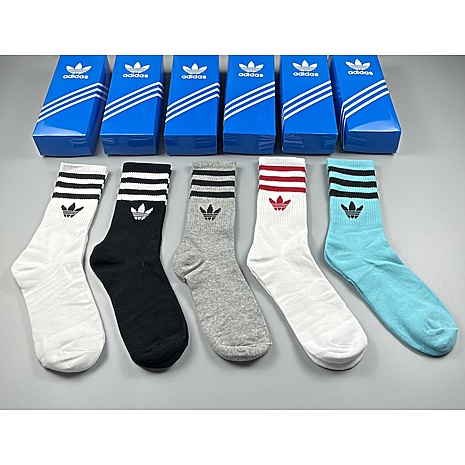 Adidas Socks 5pcs sets #549230 replica