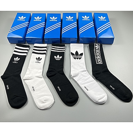 Adidas Socks 5pcs sets #549231 replica