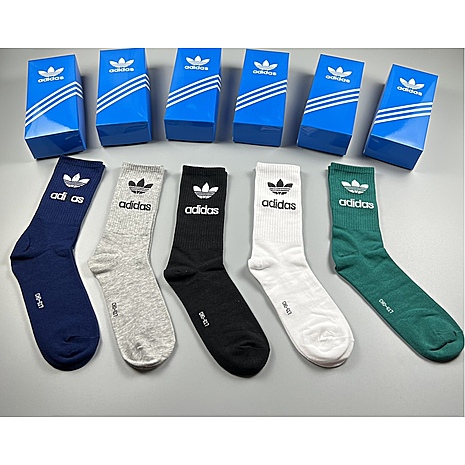 Adidas Socks 5pcs sets #549233 replica