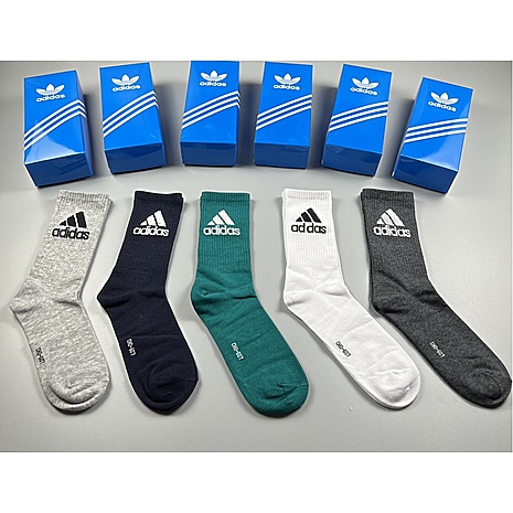 Adidas Socks 5pcs sets #549234 replica