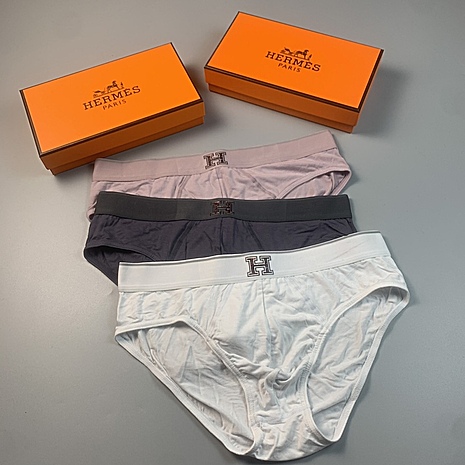 HERMES  Underwears 3pcs sets #549487 replica