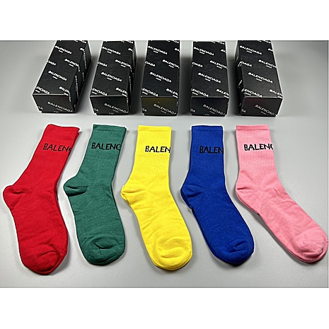 Balenciaga  Socks 5pcs sets #549496 replica