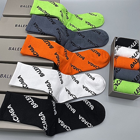 Balenciaga  Socks 5pcs sets #549497 replica