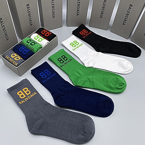 Balenciaga  Socks 5pcs sets #549498 replica