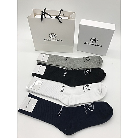 Balenciaga  Socks 4pcs sets #549500 replica