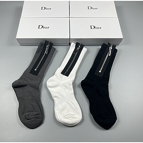 Dior Socks 3pcs sets #549530 replica