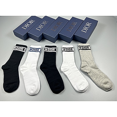Dior Socks 5pcs sets #549531 replica