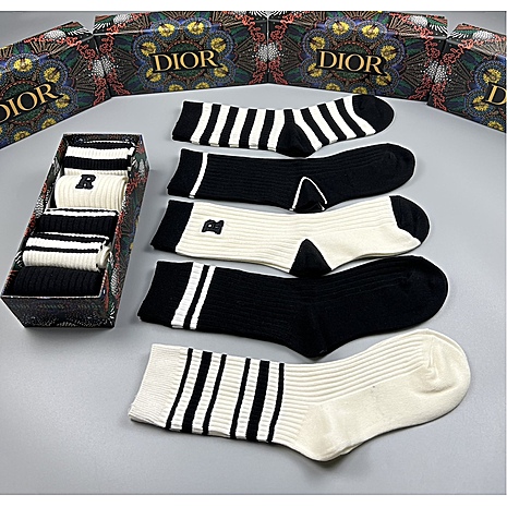 Dior Socks 5pcs sets #549535 replica