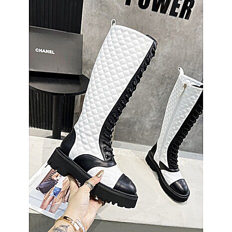 Chanel shoes for Chanel Boots for women #550343