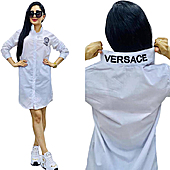 US$37.00 Versace Shirts for versace Long-Sleeved Shirts for Women #548503