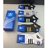 US$20.00 Adidas Socks 5pcs sets #549235