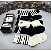 US$20.00 Dior Socks 5pcs sets #549535