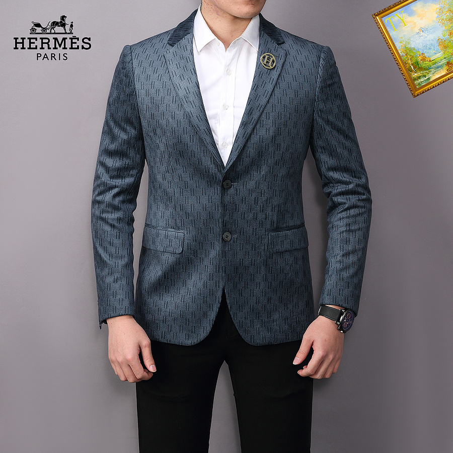 Suits for Men's HERMES suits #550900 replica