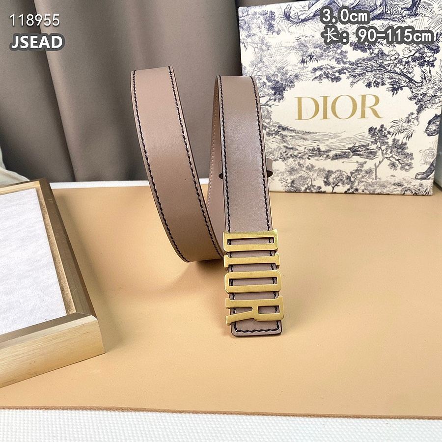 Dior AAA+ Belts #551286 replica