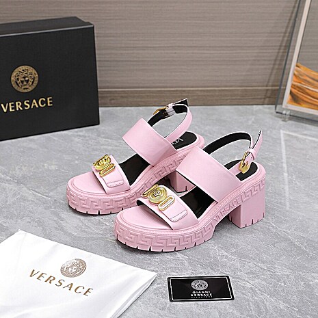 versace 8cm High-heeled shoes for women #553008 replica