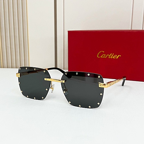 Cartier AAA+ Sunglasses #553793 replica