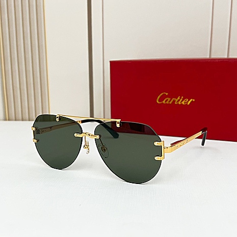 Cartier AAA+ Sunglasses #553801 replica