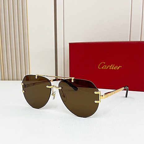 Cartier AAA+ Sunglasses #553803 replica
