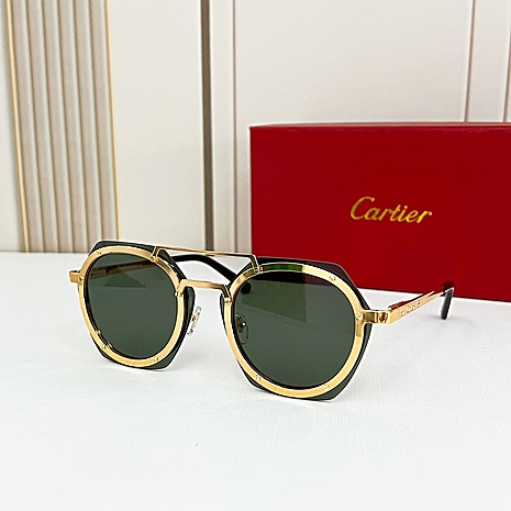 Cartier AAA+ Sunglasses #553807 replica