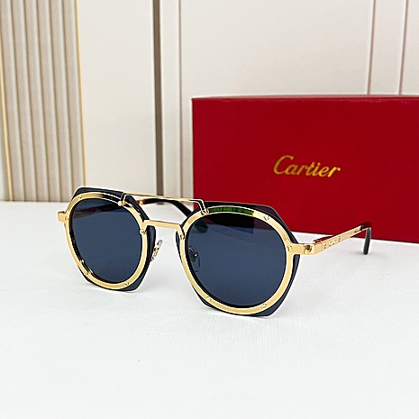 Cartier AAA+ Sunglasses #553808 replica