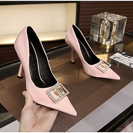 versace 10cm High-heeled shoes for women #555305 replica