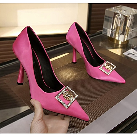 versace 10cm High-heeled shoes for women #555306 replica