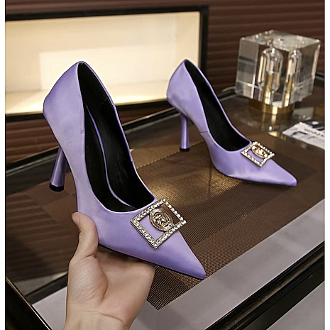 versace 10cm High-heeled shoes for women #555309 replica