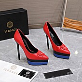 US$130.00 versace 15.5cm High-heeled shoes for women #553012