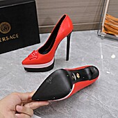 US$130.00 versace 15.5cm High-heeled shoes for women #553016