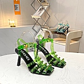 US$80.00 versace 10cm High-heeled shoes for women #555313