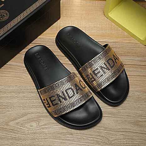 Versace shoes for versace Slippers for men #557285 replica
