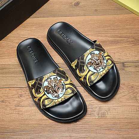 Versace shoes for versace Slippers for men #557287 replica