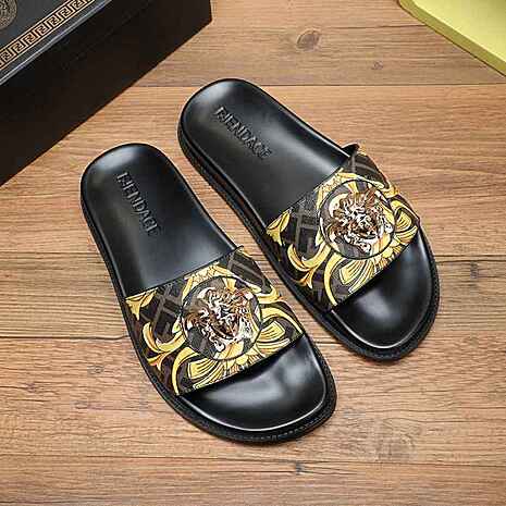 Versace shoes for versace Slippers for men #557288 replica