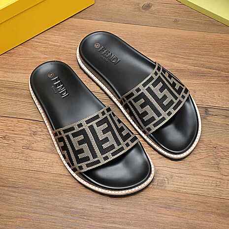 Fendi shoes for Fendi Slippers for men #557644 replica